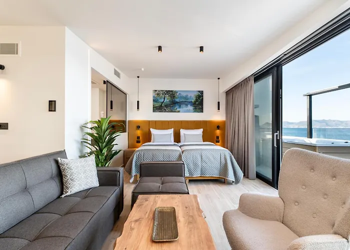 Soleluna 2-on The Beach-hot Tub-smart * بلدة كوس